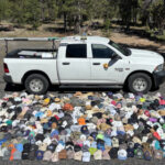 Yellowstone National Park retrieved 280 hats from hydrothermal vents this summer