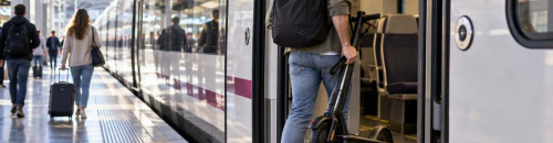Los patinetes eléctricos vuelven a los trenes de Renfe, pero no en todas las ciudades
