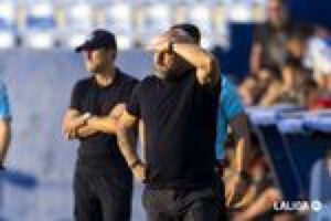 Manolo González: “En la primera parte no hemos hecho nada bien”
