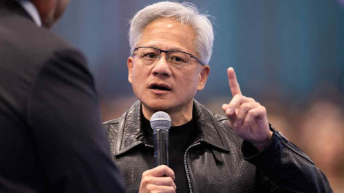 Nvidia and Meta bosses reject efforts to co-ordinate AI slowdown
