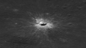 The moon’s new crater is 728 feet wide and a once-in-a-century find