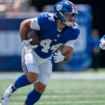Giants Cam Skattebo makes epic arrival to MetLife ahead of SNF, addresses the viral video