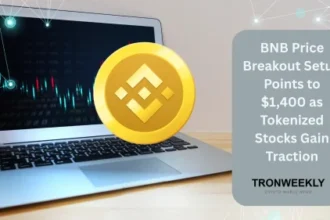 BNB Price Breakout Setup Points to $1,400 as Tokenized Stocks Gain Traction
