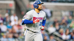 Bisons’ Santander rips RBI double in Triple-A vs. Rochester