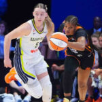 Bueckers’ big first half leads Wings over Mercury, to sixth straight win