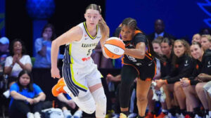 Bueckers’ big first half leads Wings over Mercury, to sixth straight win