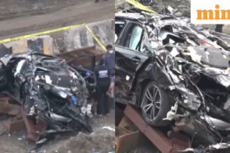 Three dead, one critical as BMW crashes on Mumbai Coastal Road, chilling videos emerge