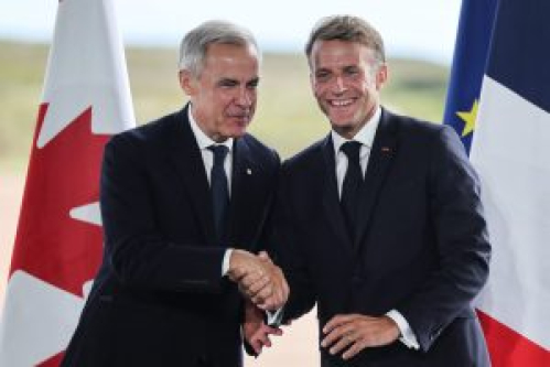 Canada and France in talks to deepen ties and ‘live our lives as we choose’ while Macron also seeks oil and gas as Iran war disrupts supplies