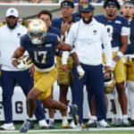 Ex-Spartan star wears Blue & Gold as Notre Dame son faces alma mater