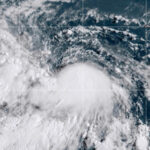 Tropical Storm Fay forms far out in the Atlantic as Odalys strengthens in the Pacific