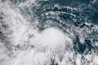 Tropical Storm Fay forms far out in the Atlantic as Odalys strengthens in the Pacific