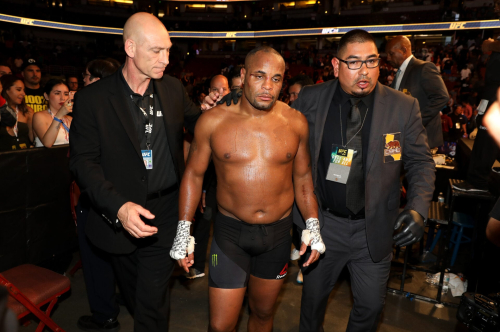 Daniel Cormier responds to footage from his Jon Jones KO defeat after Gable Steveson critique