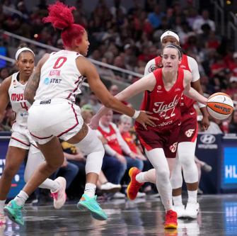 Chiefs star showcases Caitlin Clark’s team-inspired signature shoes