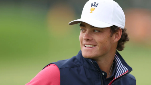 Presidents Cup rookie Jackson Koivun shines solo at gala