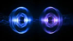 Distant time crystals can somehow fall into the same rhythm