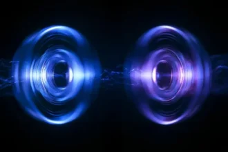 Distant time crystals can somehow fall into the same rhythm