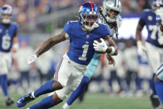 Is Malik Nabers playing this week? How his status affects Titans vs. Giants odds