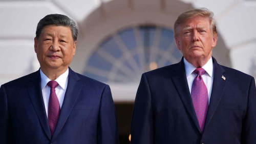 Xi says US and China must ‘coexist in peace’ in historic White House visit