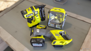 Ryobi made the right battery decision 30 years ago, now all my tools are this awful green color