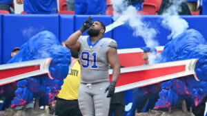 Ed Oliver said he felt the love from Bills Mafia in first home game
