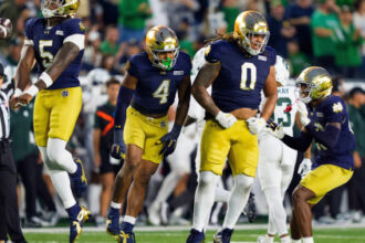 Notre Dame moves up 2 spots in ESPN FPI rankings after Week 4