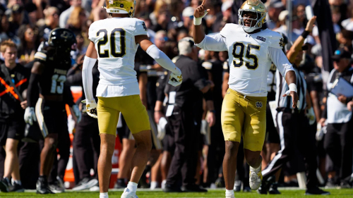 Dominant defensive effort has Notre Dame high in specific categories