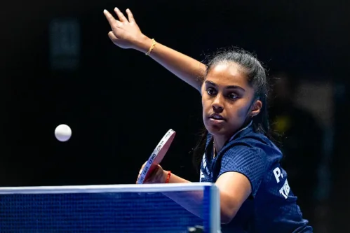 Prithika Pavade, la gauchère qui bouscule le ping français