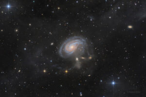APOD: 2026 September 30 – Arp 78: Peculiar Galaxy in Aries