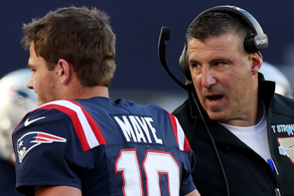 Mike Vrabel refutes report of alleged rift with Drake Maye: ‘I’m here because Drake was the quarterback’