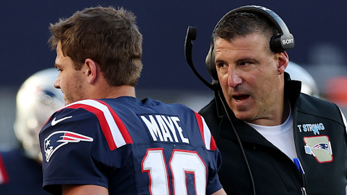 Mike Vrabel refutes report of alleged rift with Drake Maye: ‘I’m here because Drake was the quarterback’