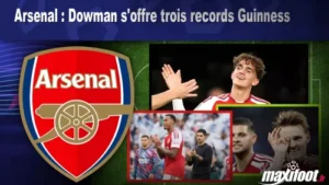 Arsenal : Dowman s’offre trois records Guinness