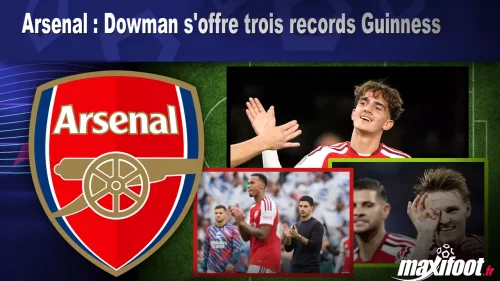 Arsenal : Dowman s’offre trois records Guinness