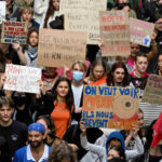 High School Students Turn Out For New Protests Across France
