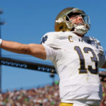 Notre Dame’s CJ Carr answers if he’ll do the Heisman pose celebration